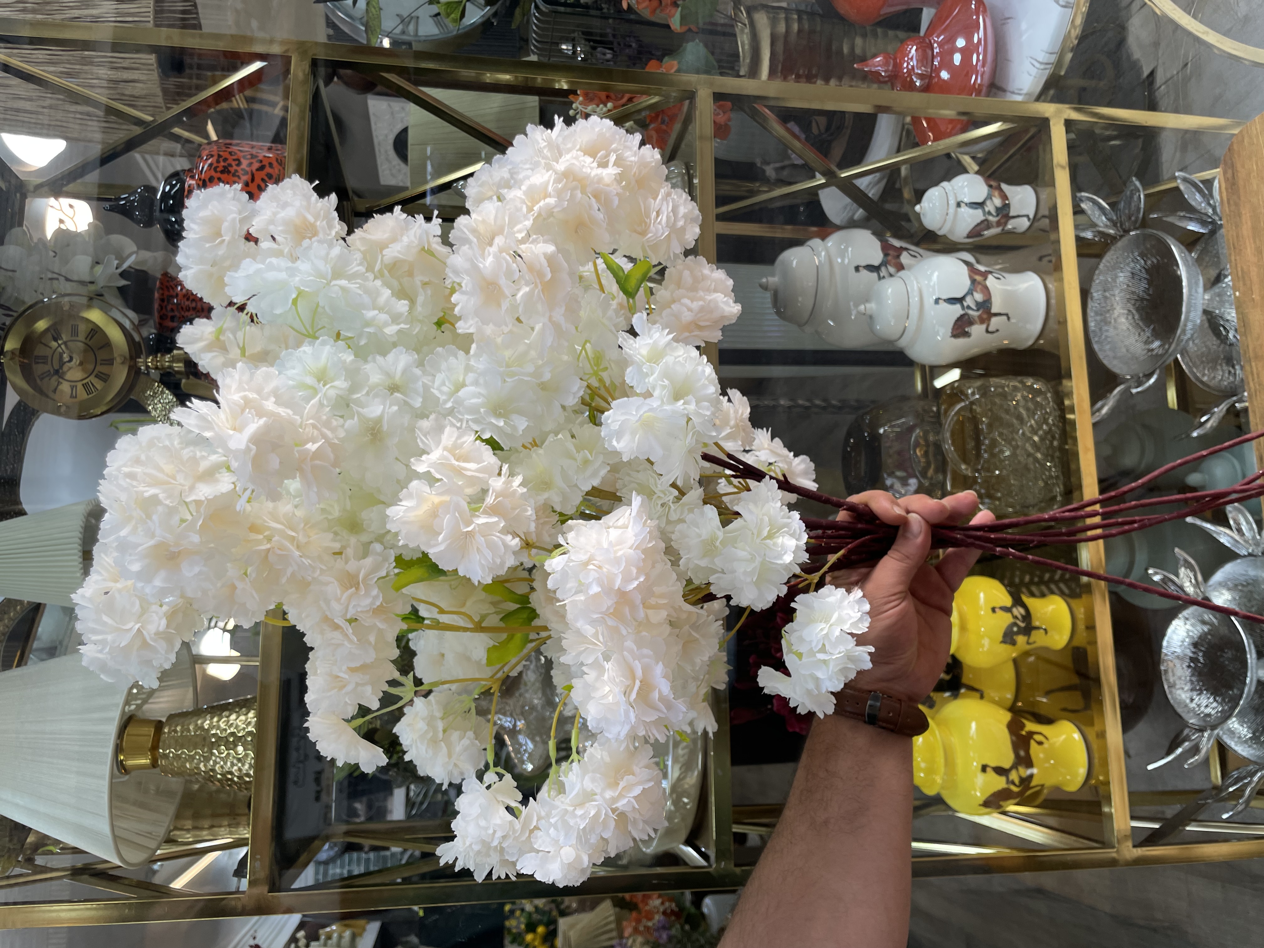 شاخه هلو پربار وارداتی ۹۰سانتی