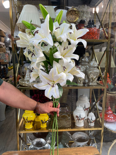 گل لیلیوم ۳گل درشت وارداتی