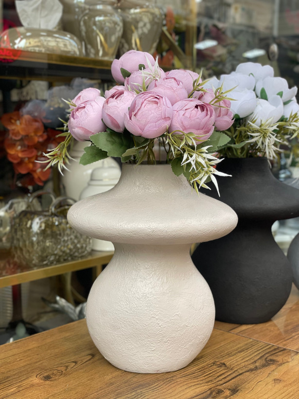 گلدان رومیزی پلی استر دفرمه در ۴رنگ