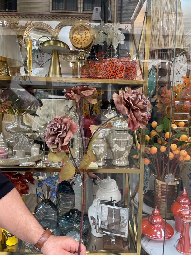 شاخه پئونی سوخته چروک وارداتی
