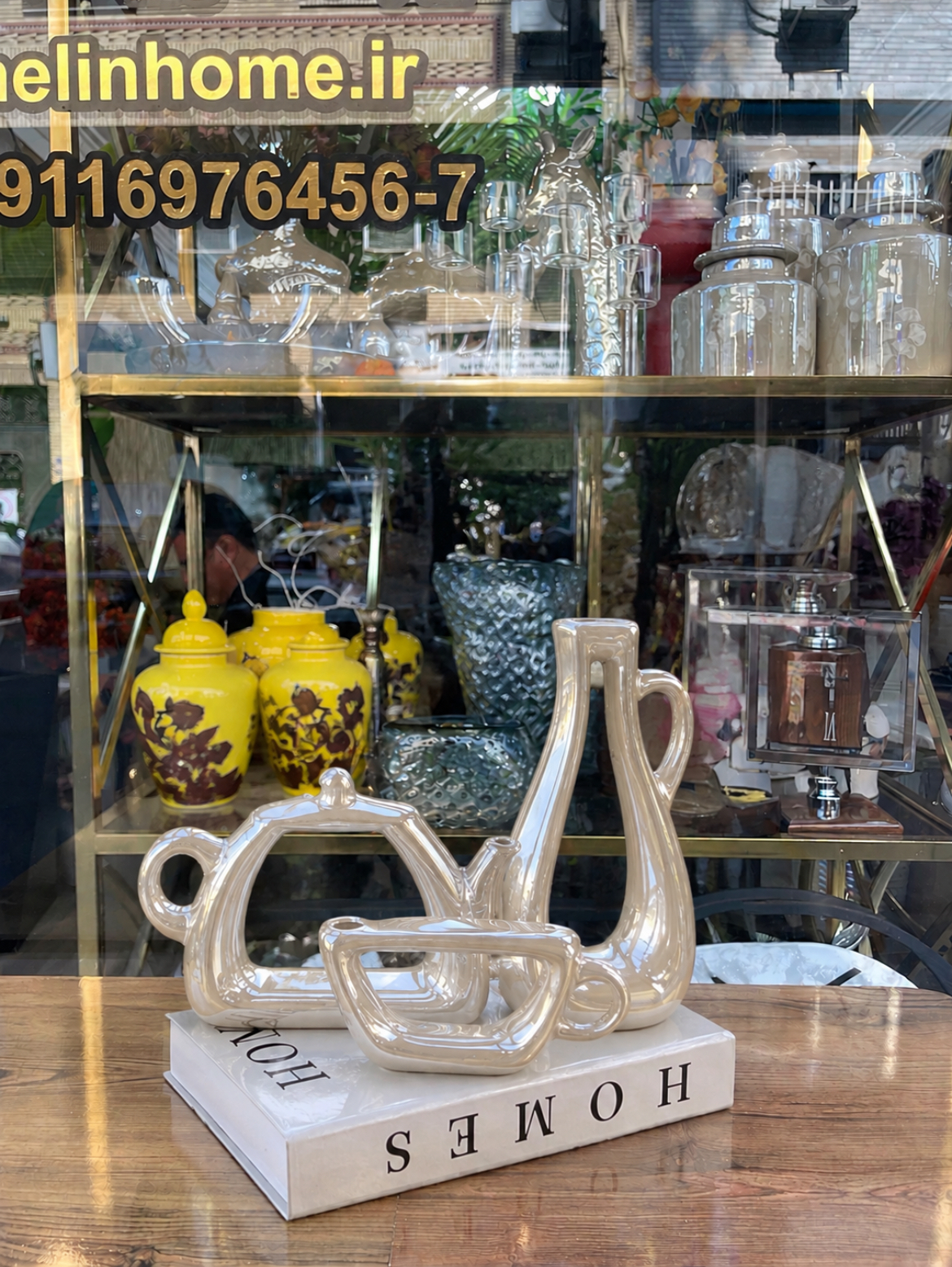 گلدان سه سایز طرح آشپزخانه